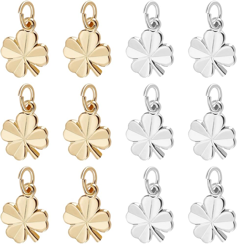 Charm- Small Four-Leaf Clover