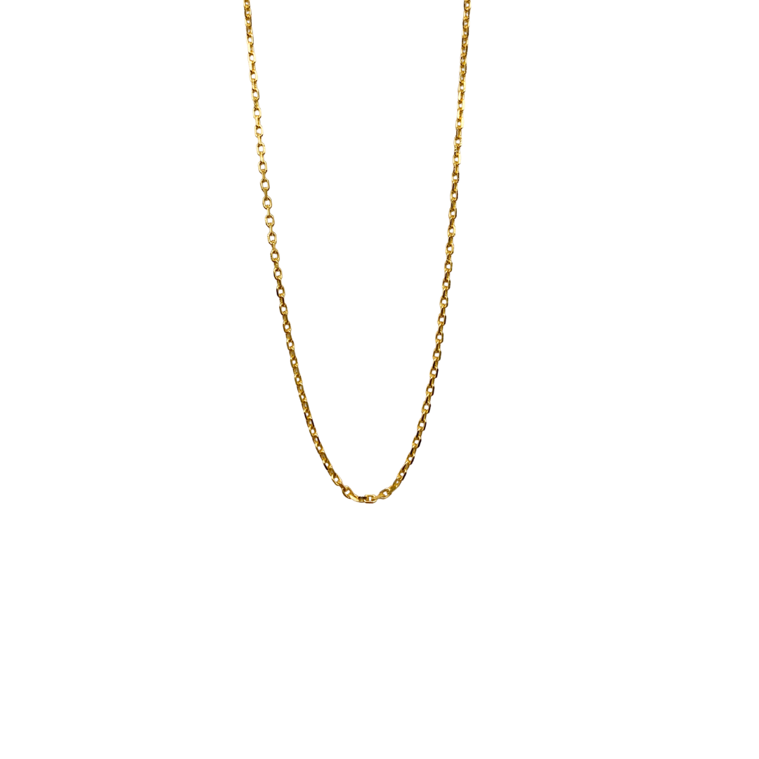 20" 1.2mm Cable Chain- Sterling Silver