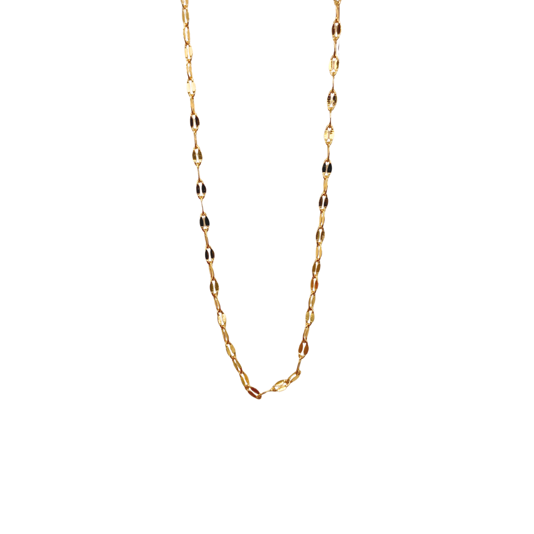 18" Lace Chain- Stainless Steel