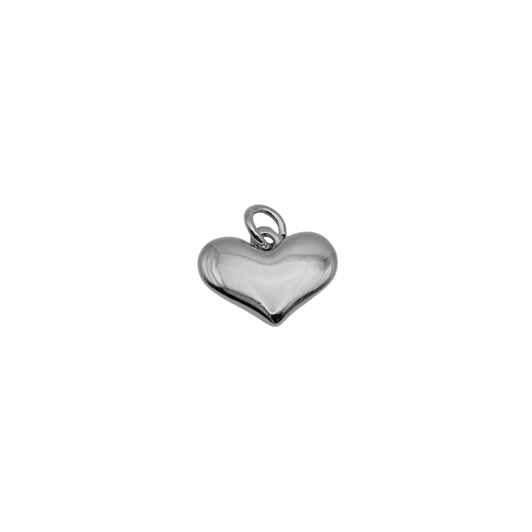 Charm-PUFFED Heart