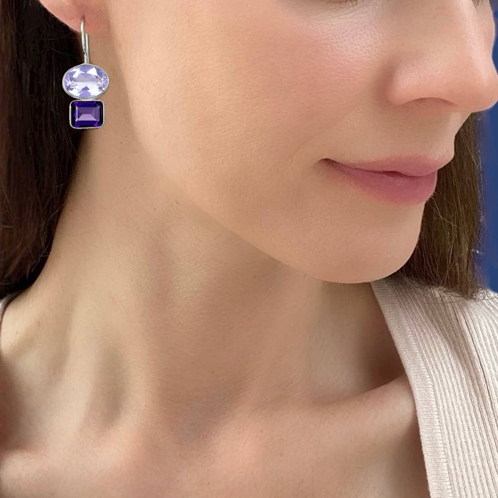 Double Valencia-Lilac & Violet Silver