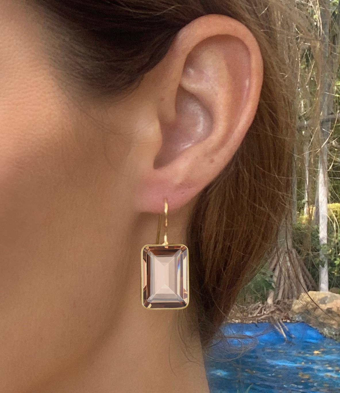 New! Emerald Cut Valencia-Emerald Green Gold