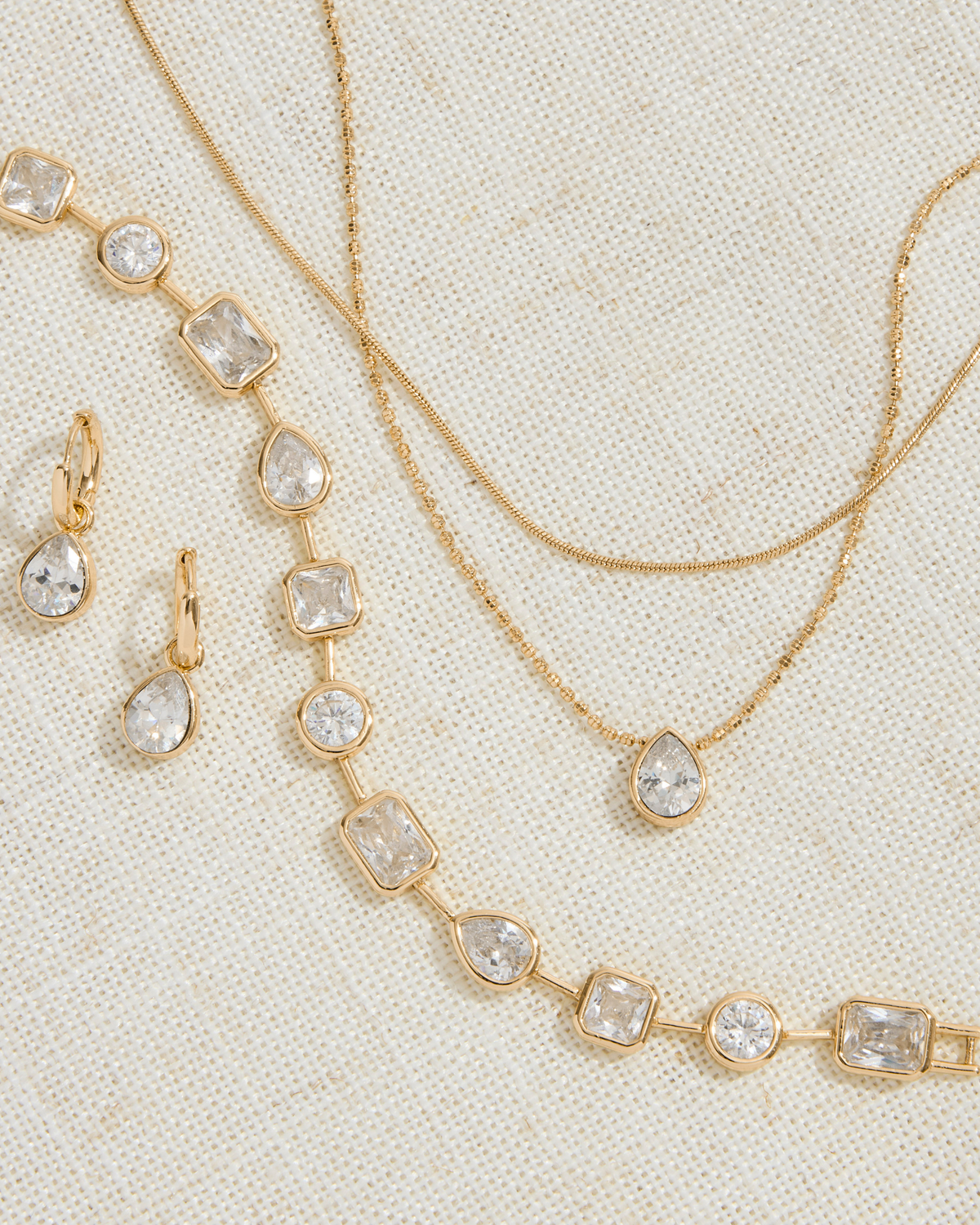 Nicole Tennis Necklace