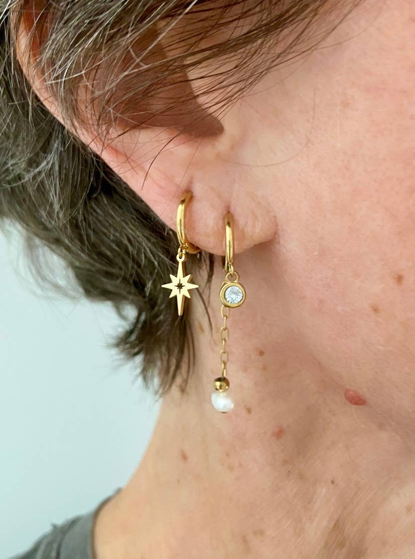 Celestial Huggie Earring