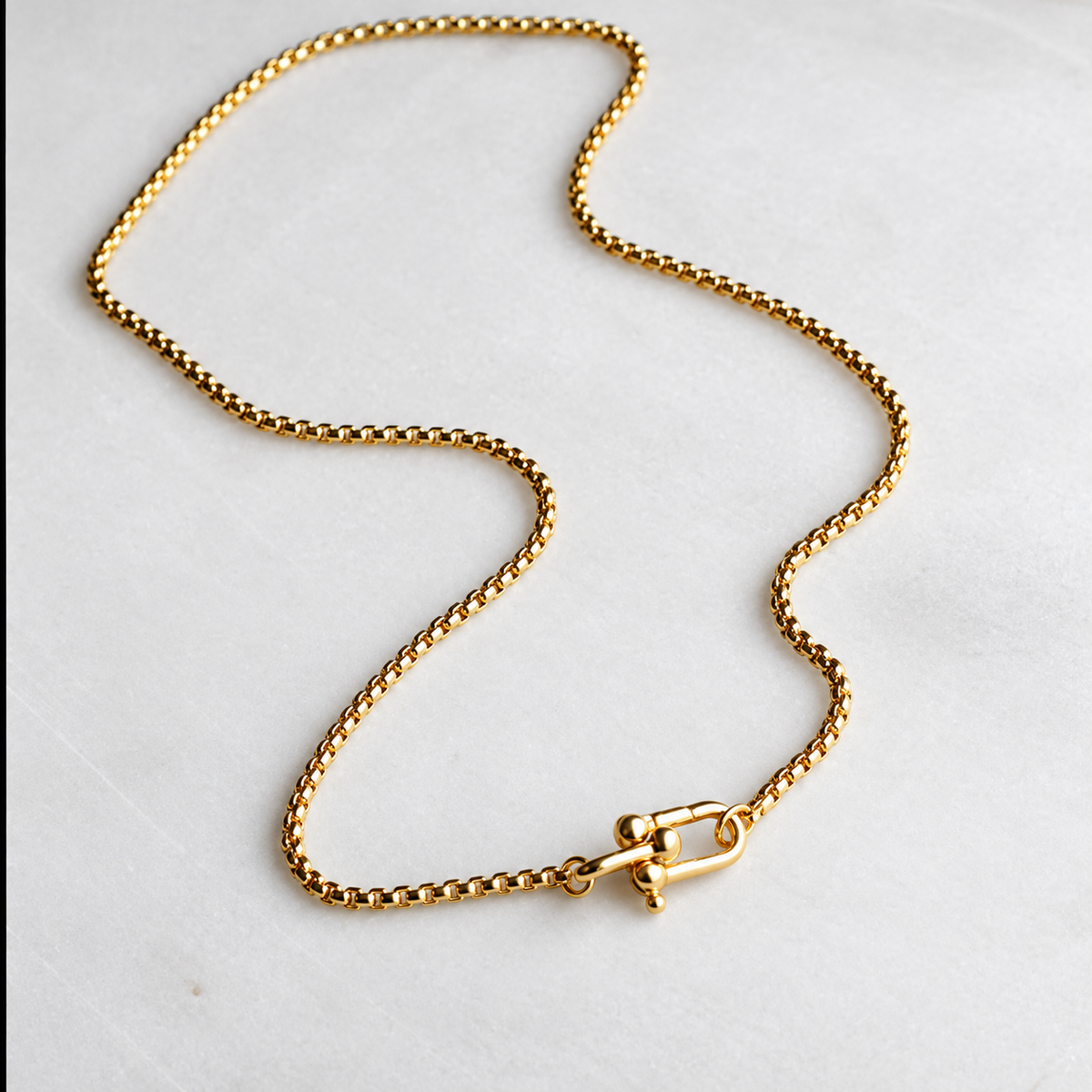 Susie Interlocking Charm Holder Necklace