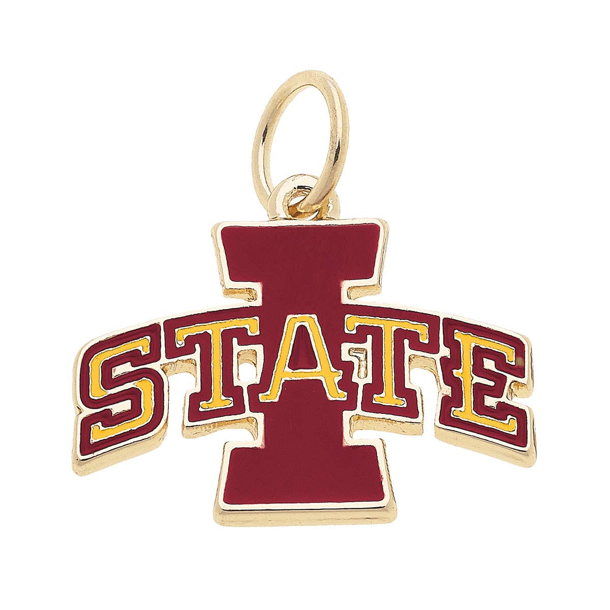Charm- Iowa State Cyclones Enamel Logo