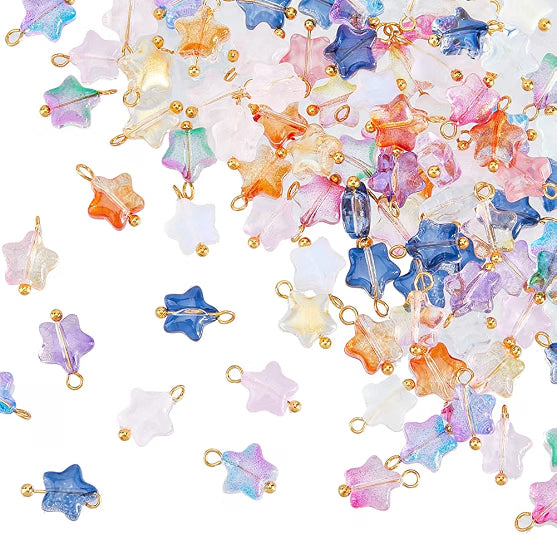 Charm- Colorful Crystal Star