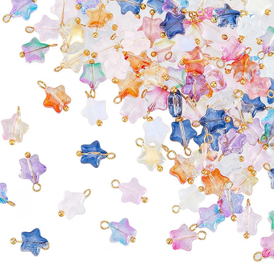 Charm- Colorful Crystal Star