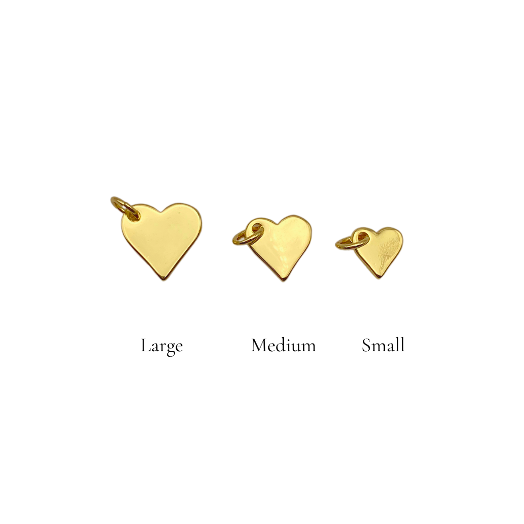 Charm- Heart Tilt