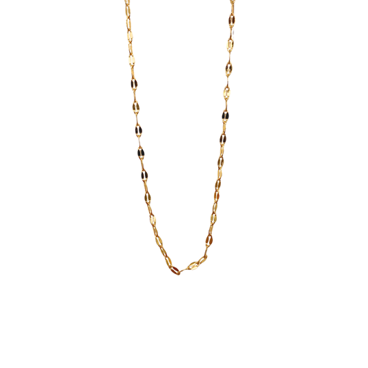 18" Lace Chain- Stainless Steel