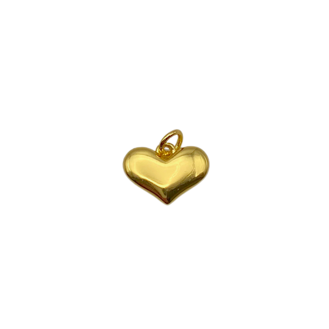Charm-PUFFED Heart