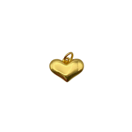 Charm-PUFFED Heart