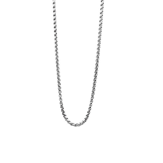 Large Rolo Chain-Stainless Steel