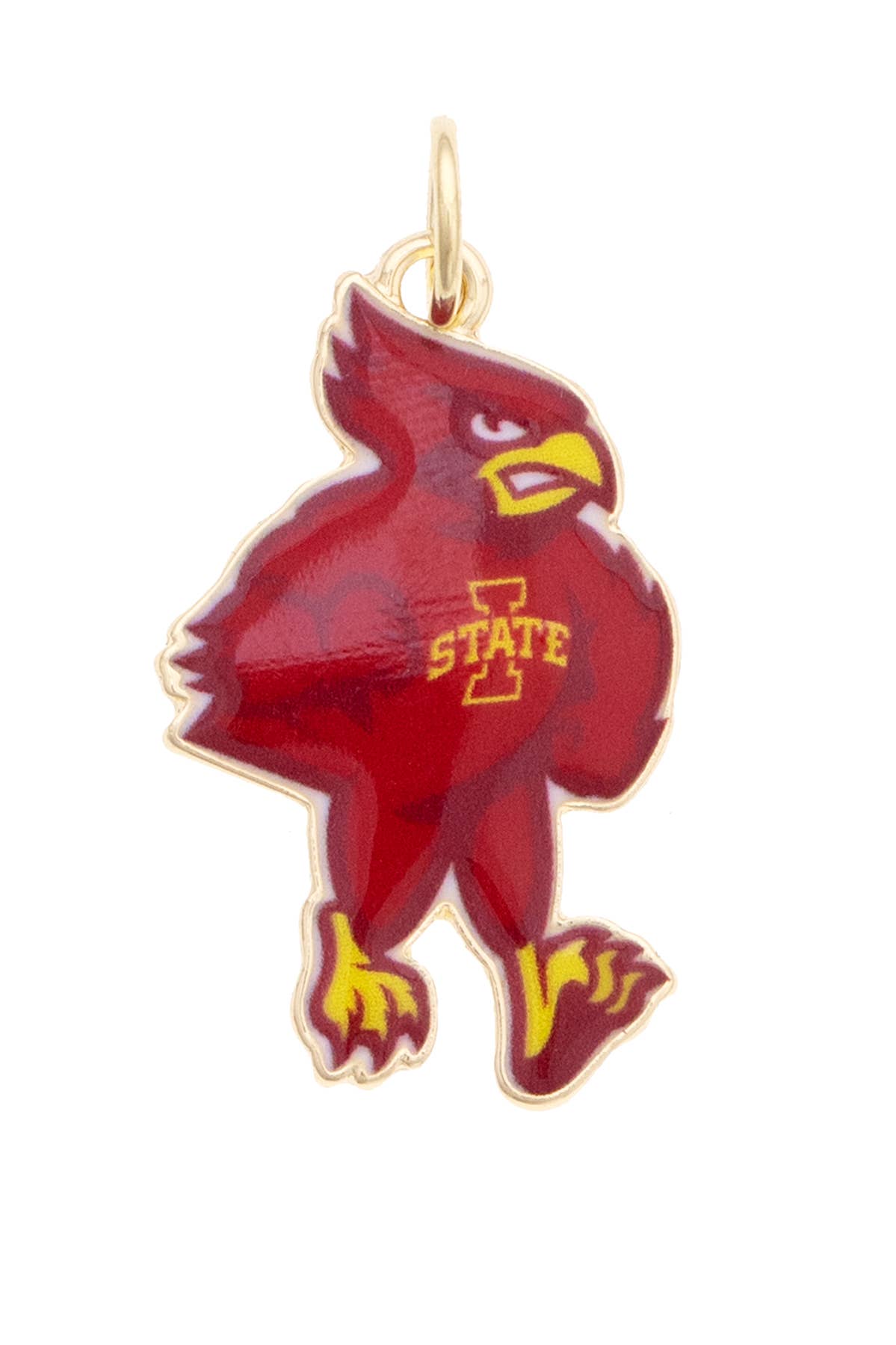 Charm- Iowa State Cyclones Enamel Mascot