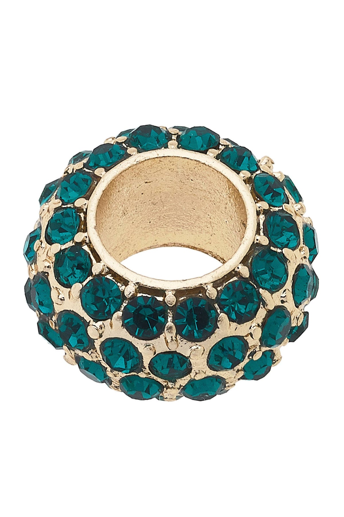 Charm- Pave Spacer Bead
