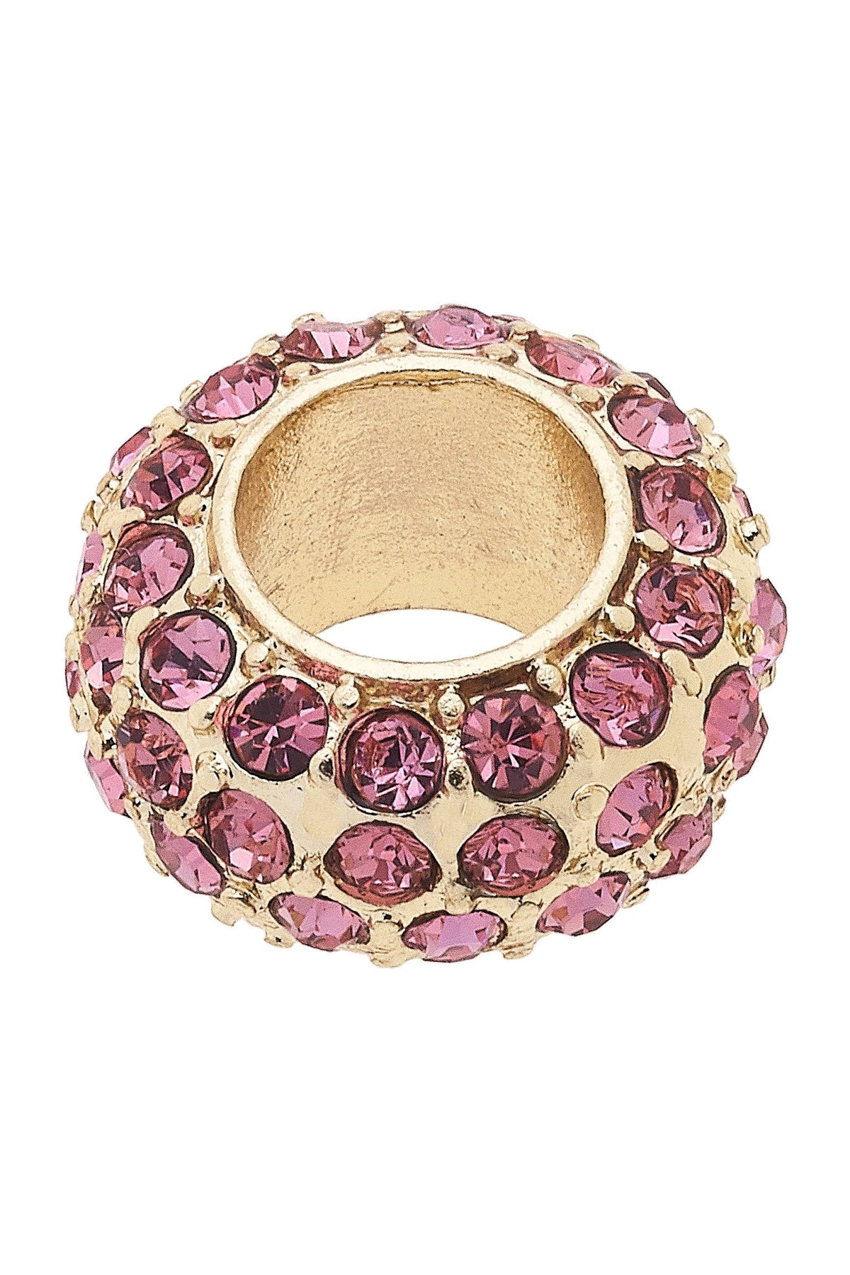Charm- Pave Spacer Bead