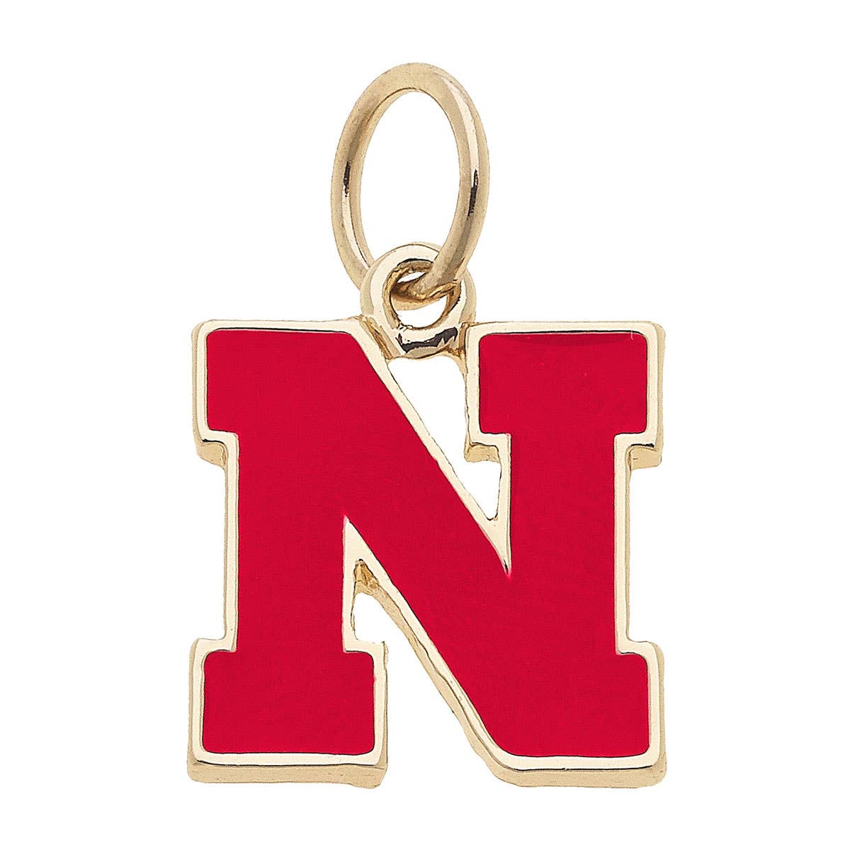 Charm- Nebraska Cornhuskers Enamel Logo
