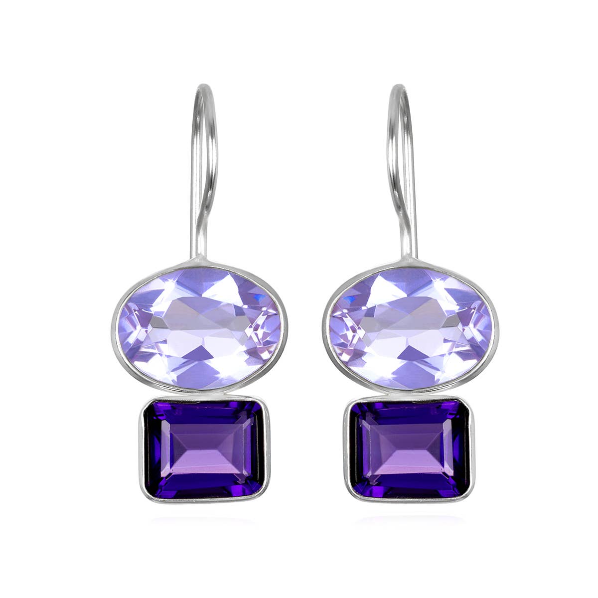 Double Valencia-Lilac & Violet Silver