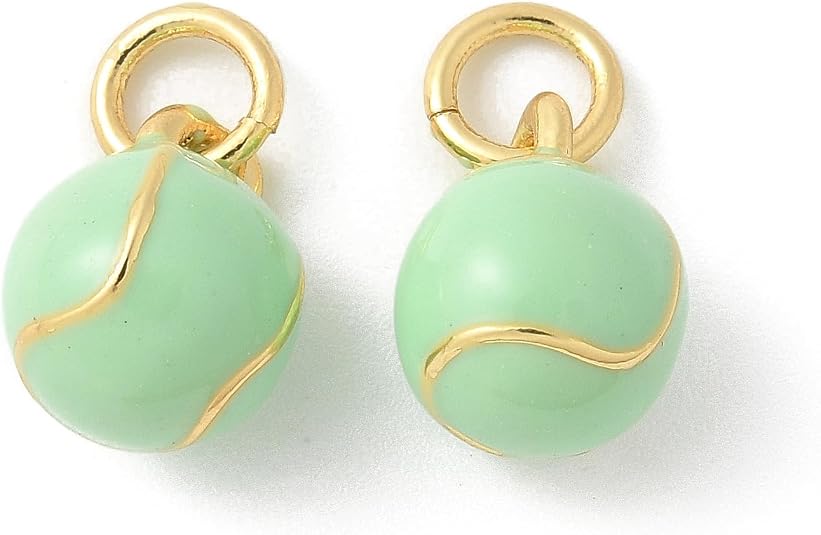 Charm- Enamel Tennis Ball