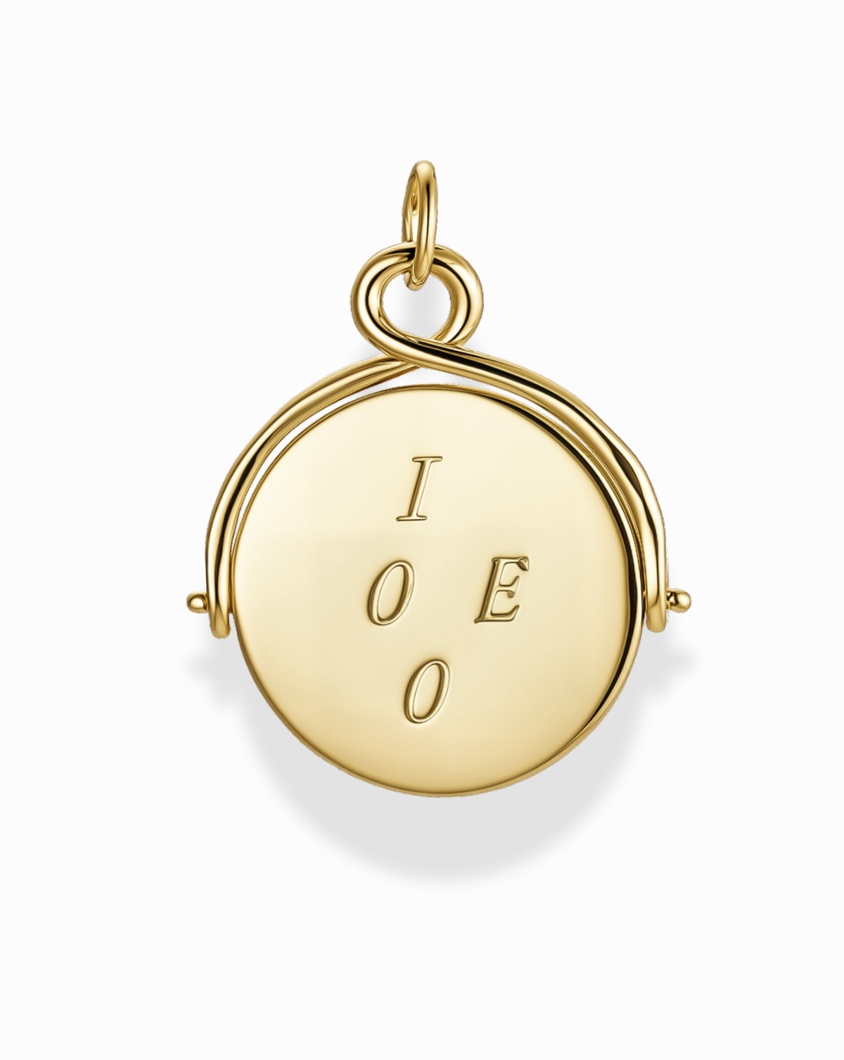 Bella"I Love You" Spinner Charm