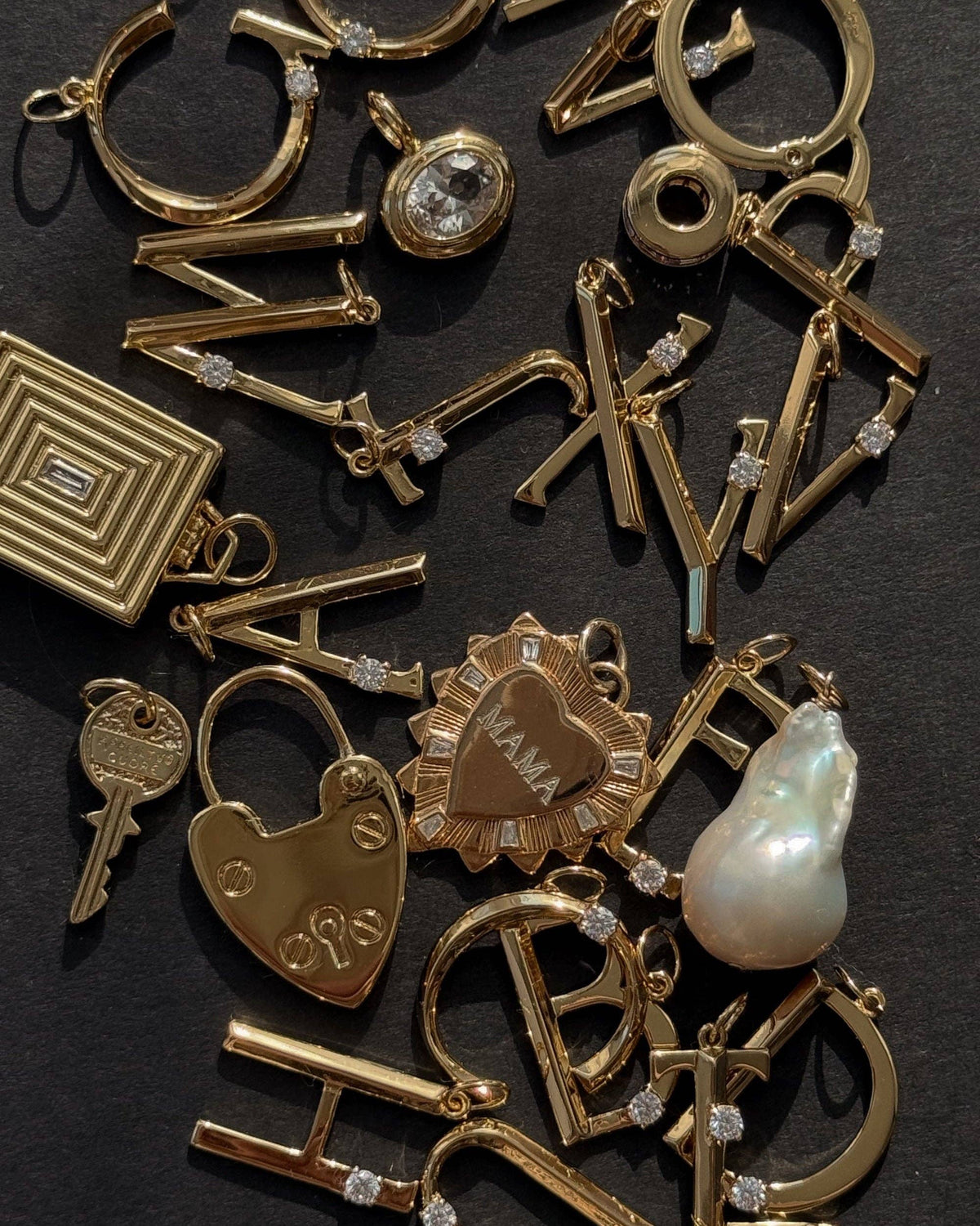 Eloise Letter Charm