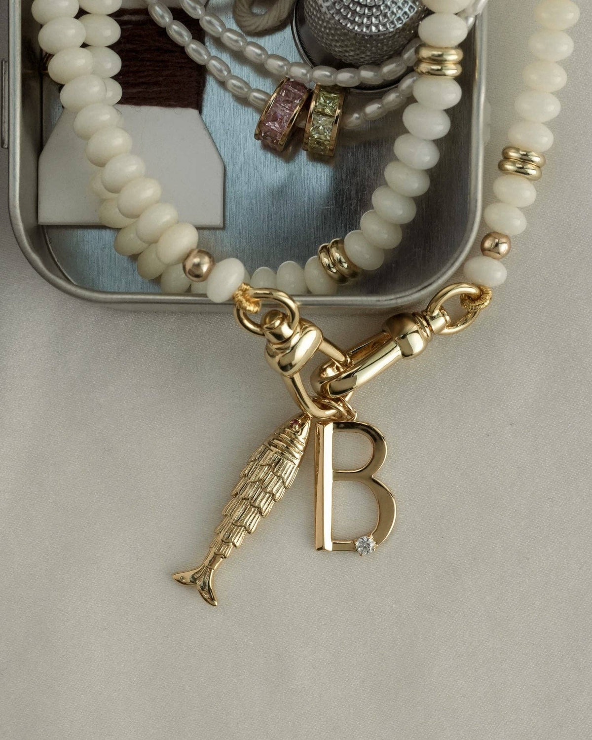 Eloise Letter Charm