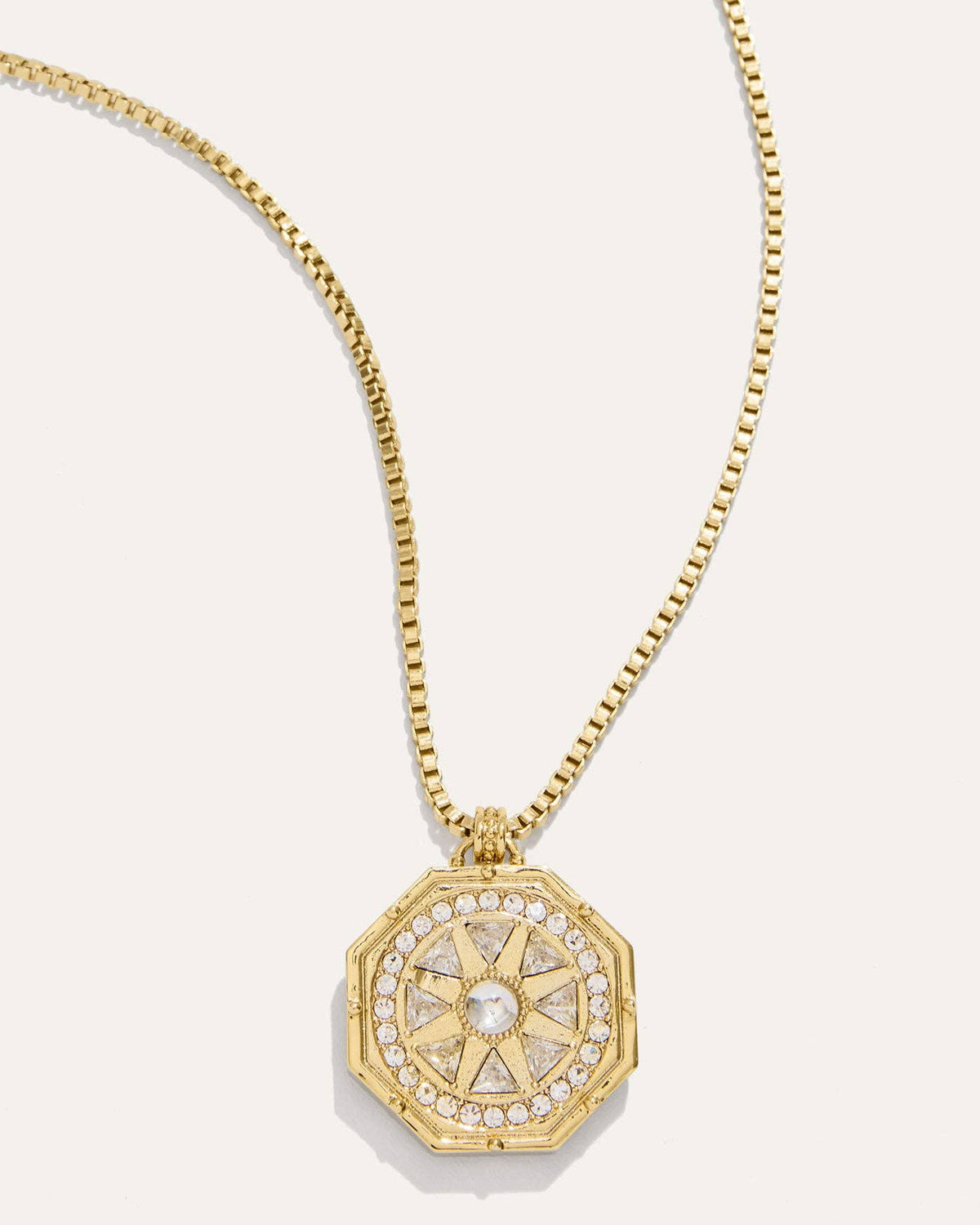 Capri Reversible Pendant Charm Necklace