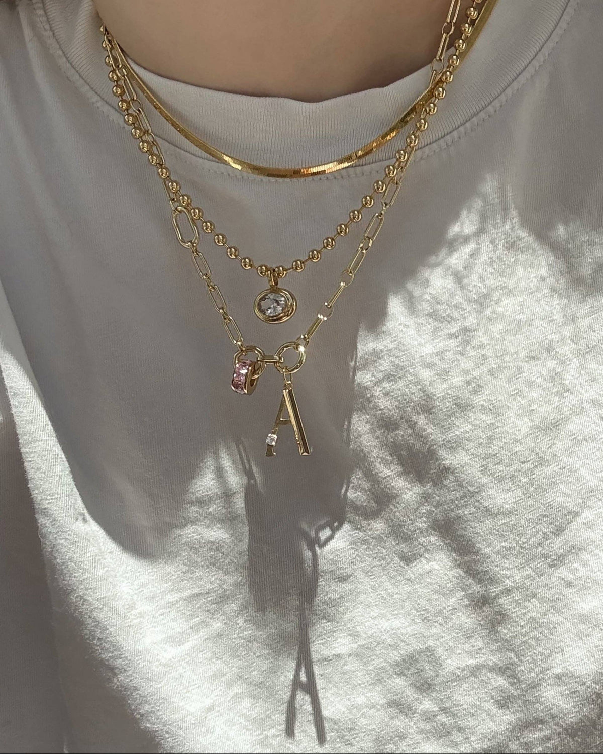 Eloise Letter Charm